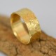Fede oro giallo  artigianale 9 mm